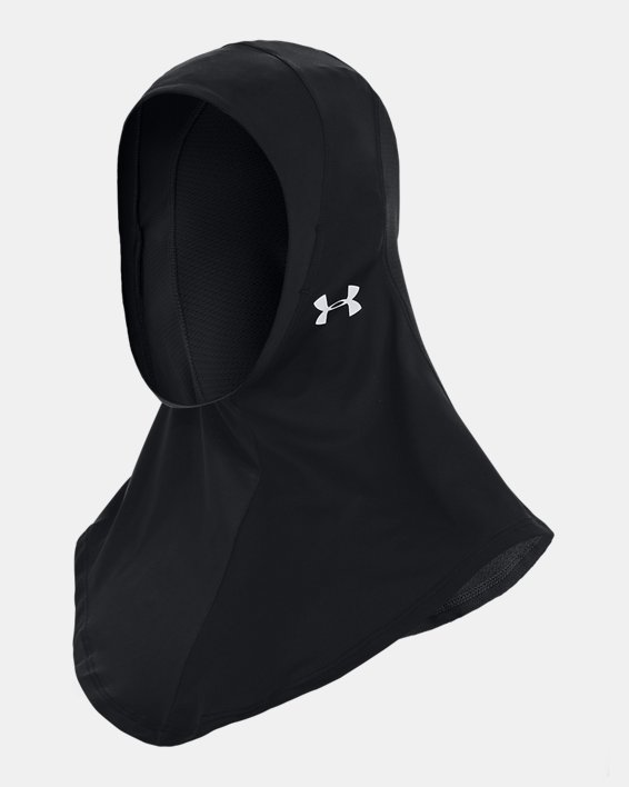 Hijab de sport UA pour femme, Black, pdpMainDesktop image number 0